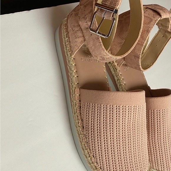 Vince camuto Ankle Strap Espadrilles Shoes size 8.5 - Picture 4 of 5